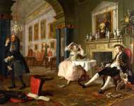 William Hogarth - Marriage A-la-Mode - 2, The Tкte а Tкte